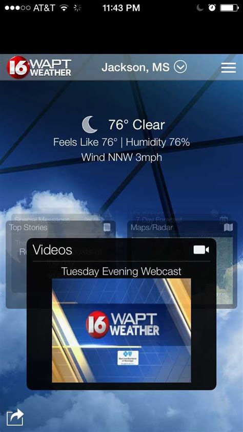 16 WAPT Meteorologist Adam McWilliams has the latest most accurate weather forecast for Jackson and Central Mississippi. . Wapt weather